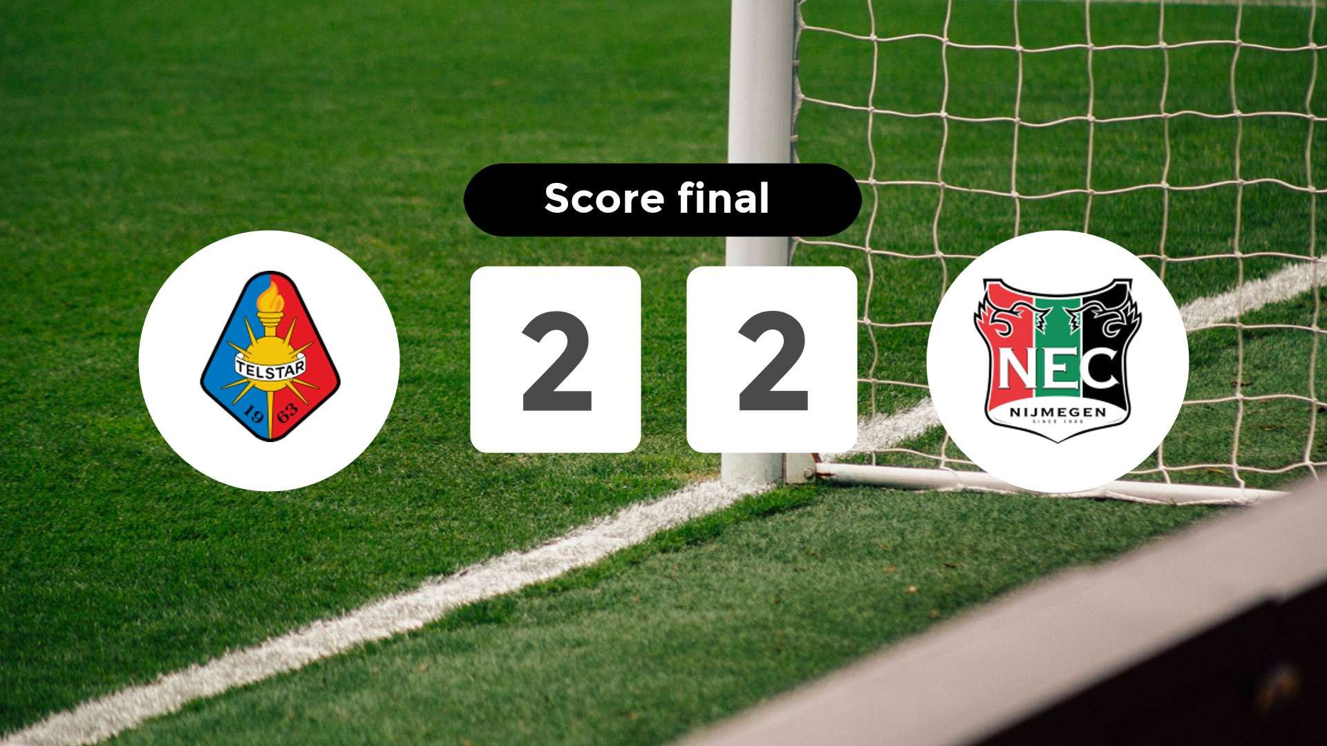 Résumé du match Telstar vs NEC Nijmegen du 13 décembre 2025