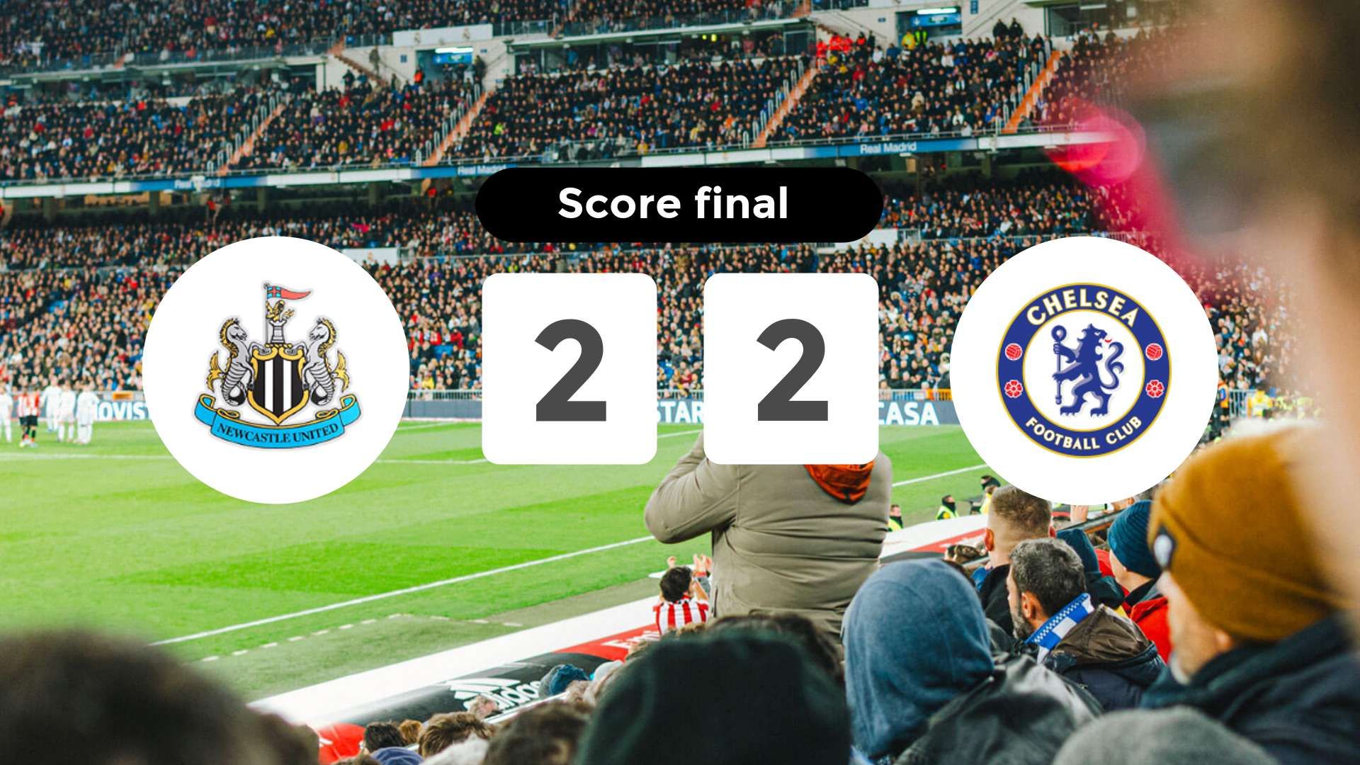 Résumé du match Newcastle United vs Chelsea du 20 décembre 2025