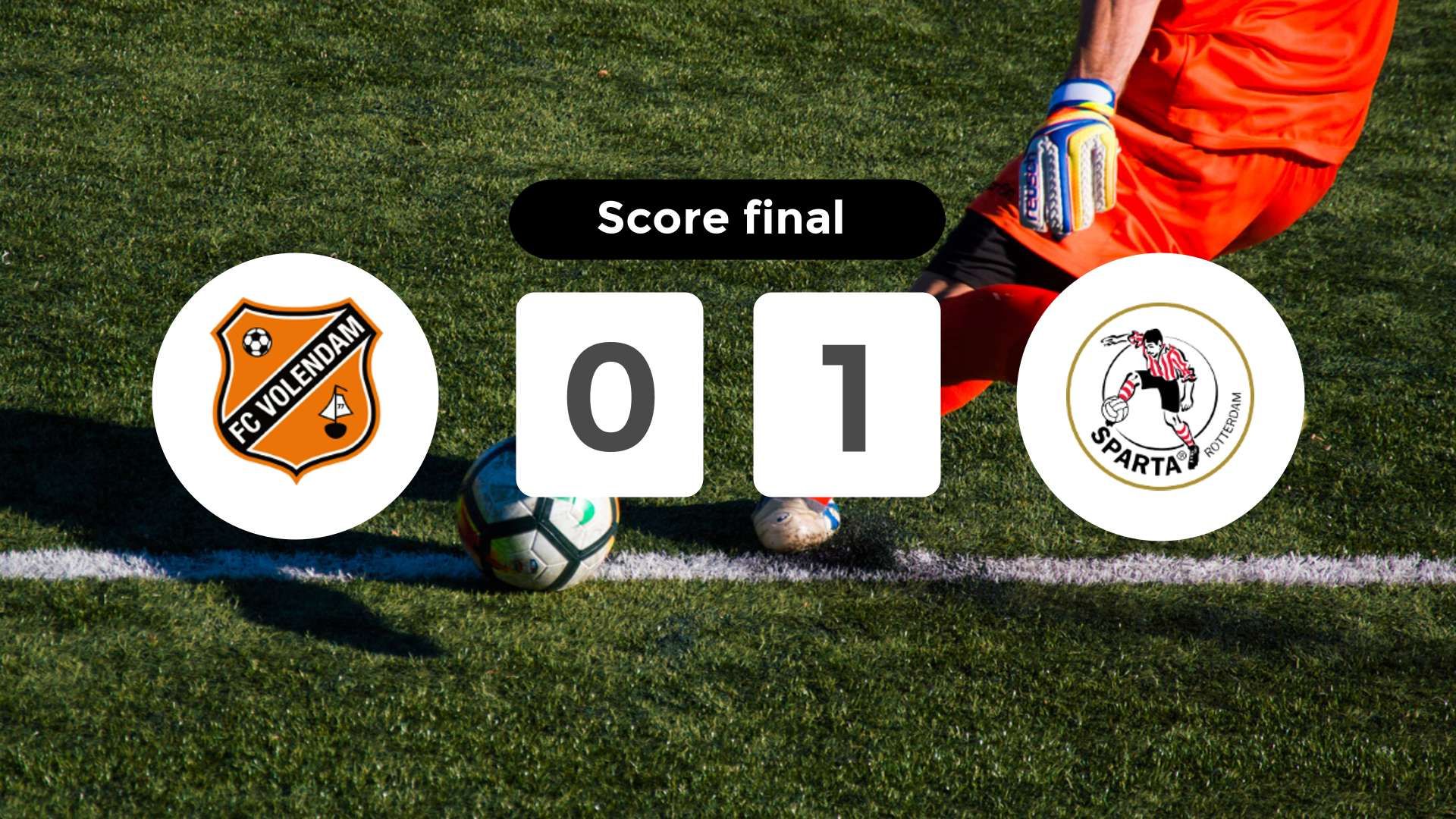 Résumé du match FC Volendam vs Sparta Rotterdam du 21 décembre 2025