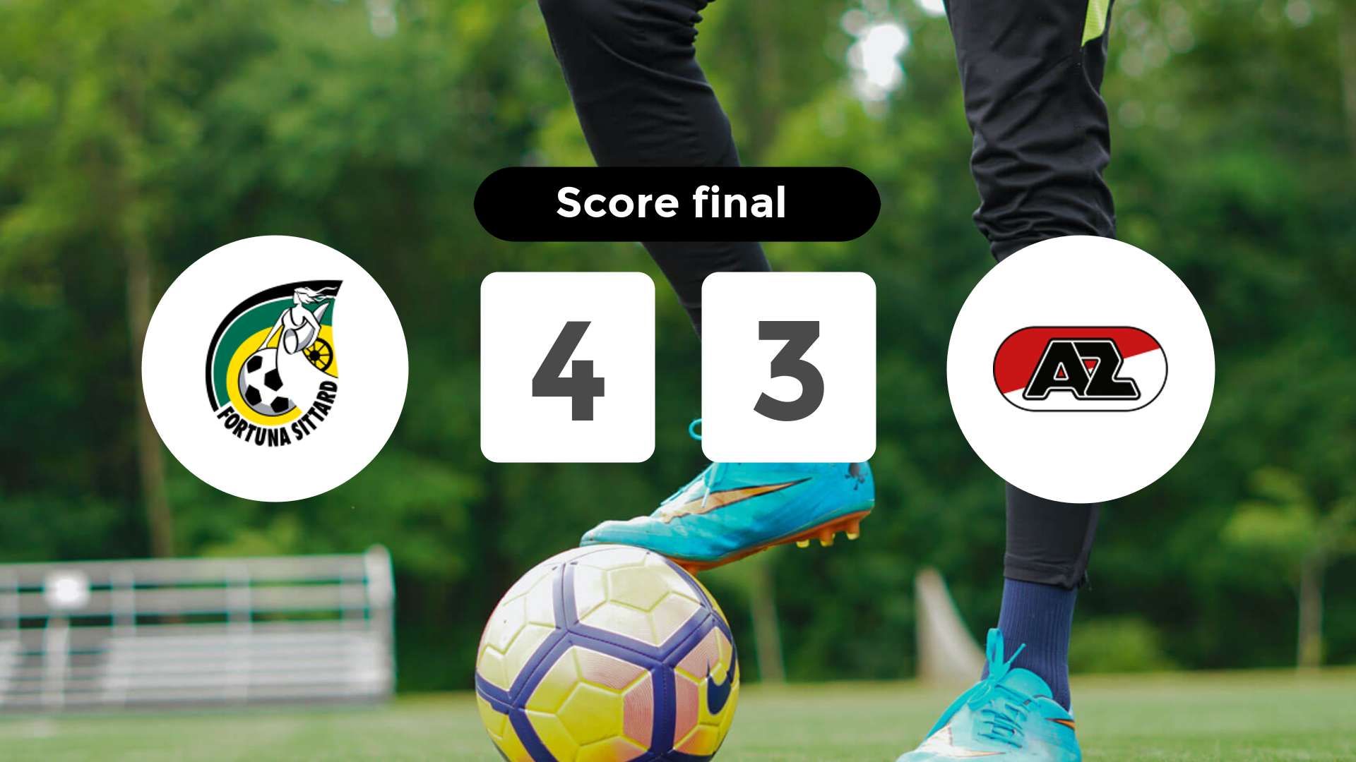 Résumé du match Fortuna Sittard vs AZ du 21 décembre 2025