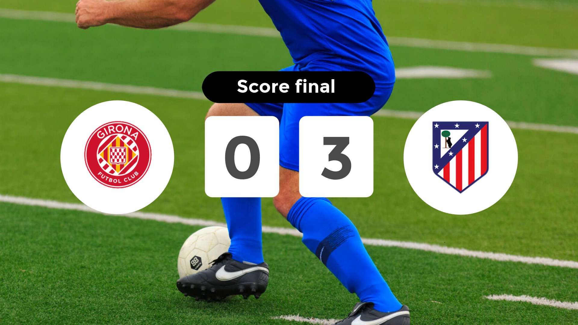 Résumé du match Girona vs Atlético Madrid du 21 décembre 2025