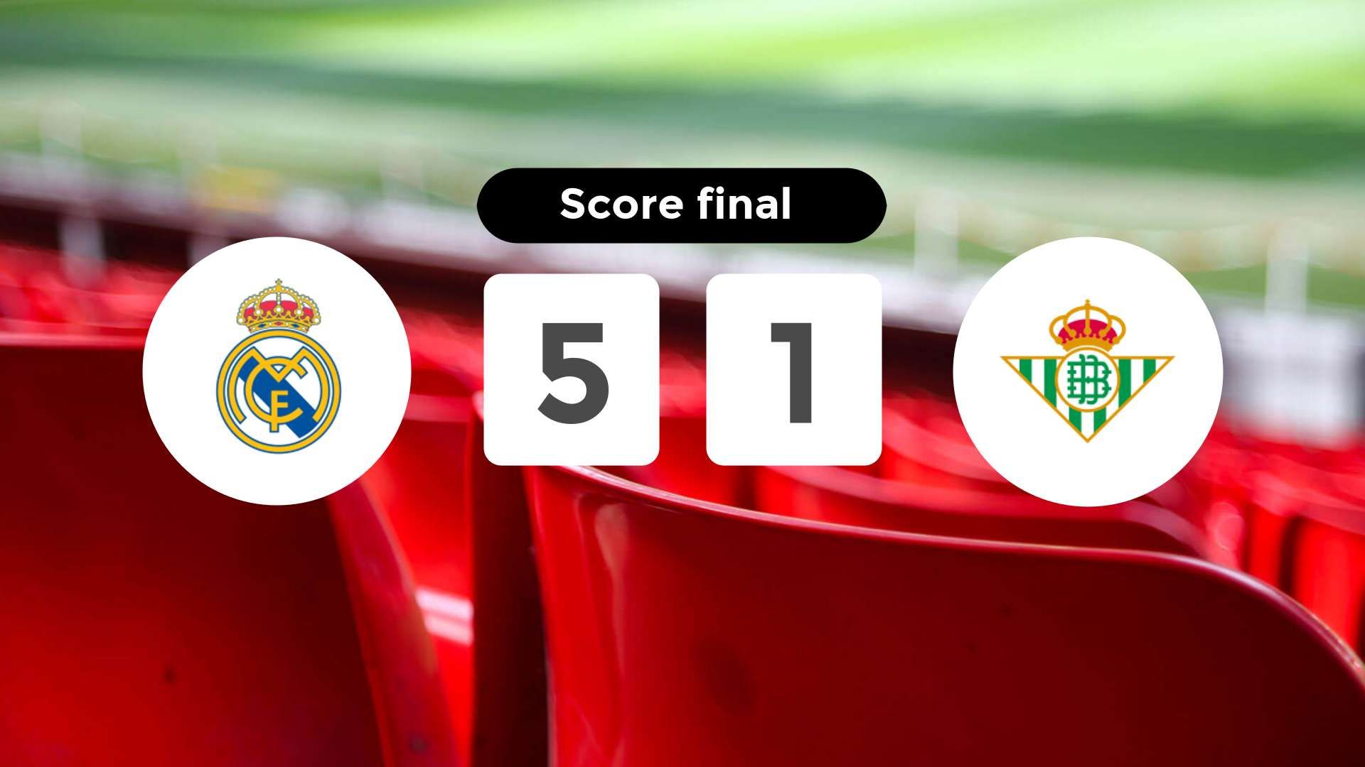 Résumé du match Real Madrid vs Real Betis du 4 janvier 2026