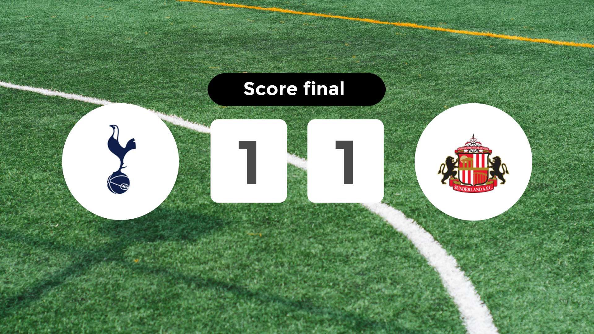 Résumé du match Tottenham Hotspur vs Sunderland du 4 janvier 2026