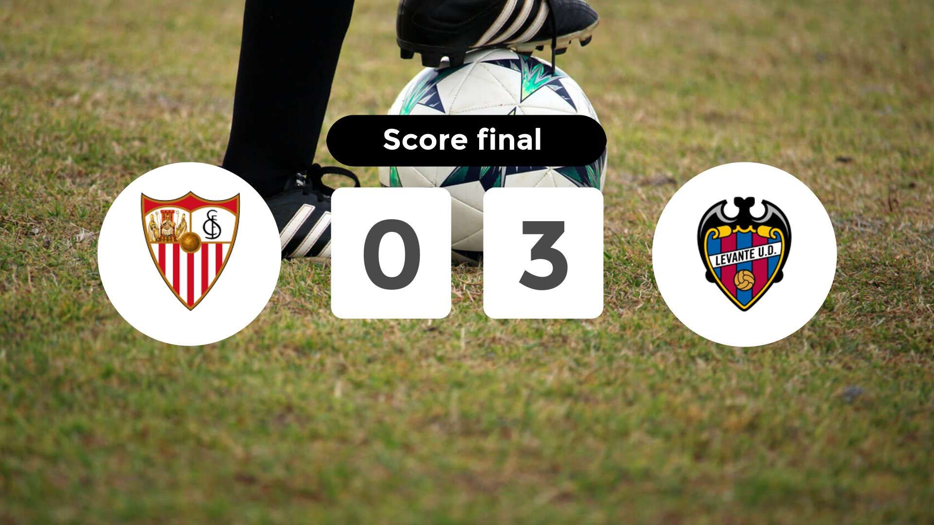 Résumé du match Sevilla vs Levante du 4 janvier 2026
