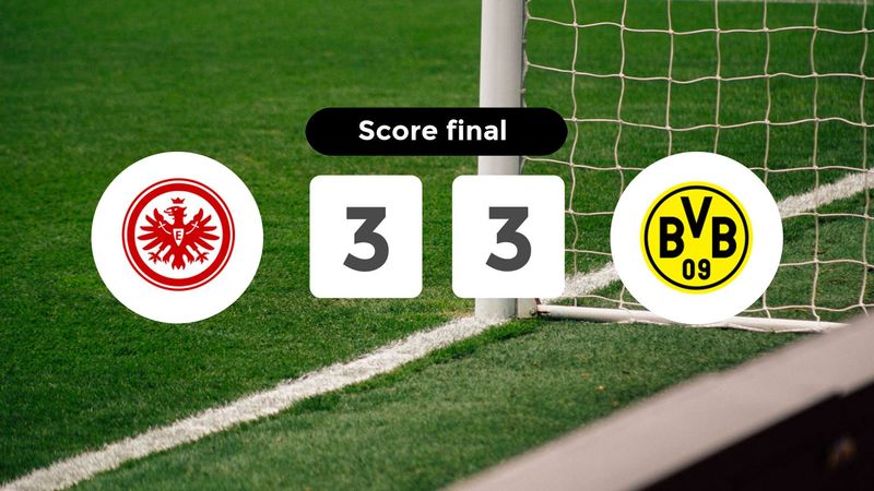 Résumé du match Eintracht Frankfurt vs Borussia Dortmund du 9 janvier 2026