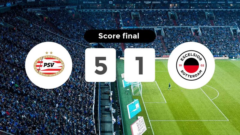 Résumé du match PSV vs Excelsior du 10 janvier 2026
