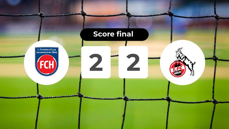 Résumé du match Heidenheim vs FC Köln du 10 janvier 2026