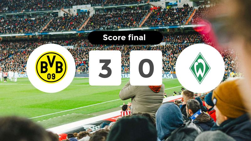 Résumé du match Borussia Dortmund vs (F)erder Bremen du 13 janvier 2026