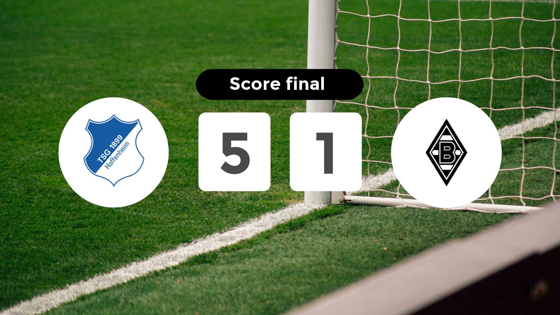Résumé du match TSG Hoffenheim vs Borussia Mönchengladbach du 14 janvier 2026