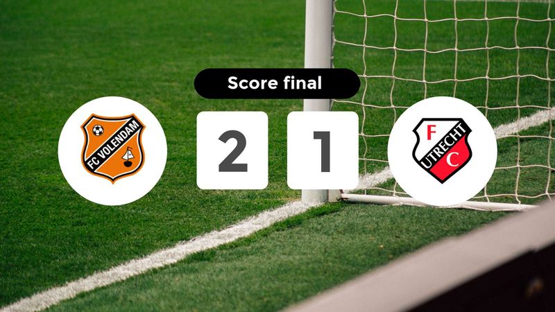 Résumé du match FC Volendam vs FC Utrecht du 18 janvier 2026