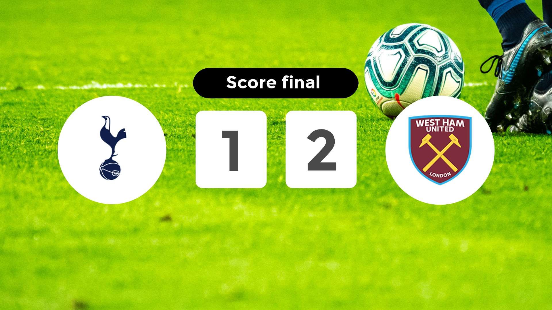 Résumé du match Tottenham Hotspur vs (F)est Ham United du 17 janvier 2026