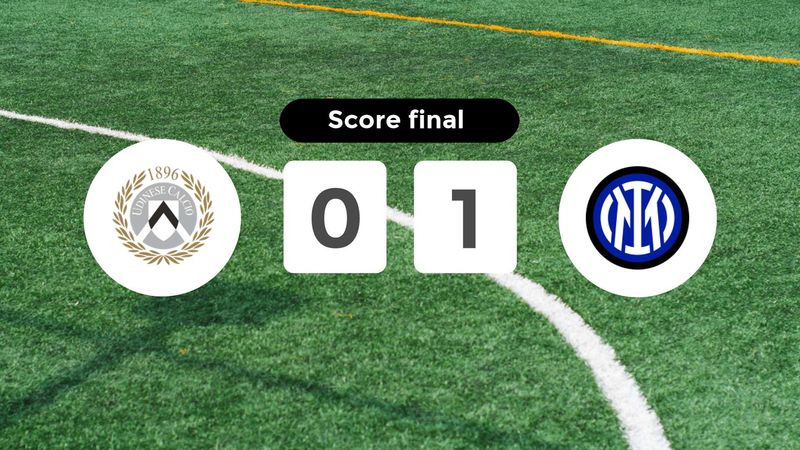 Résumé du match Udinese vs Inter du 17 janvier 2026