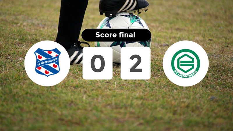 Résumé du match SC Heerenveen vs FC Groningen du 18 janvier 2026