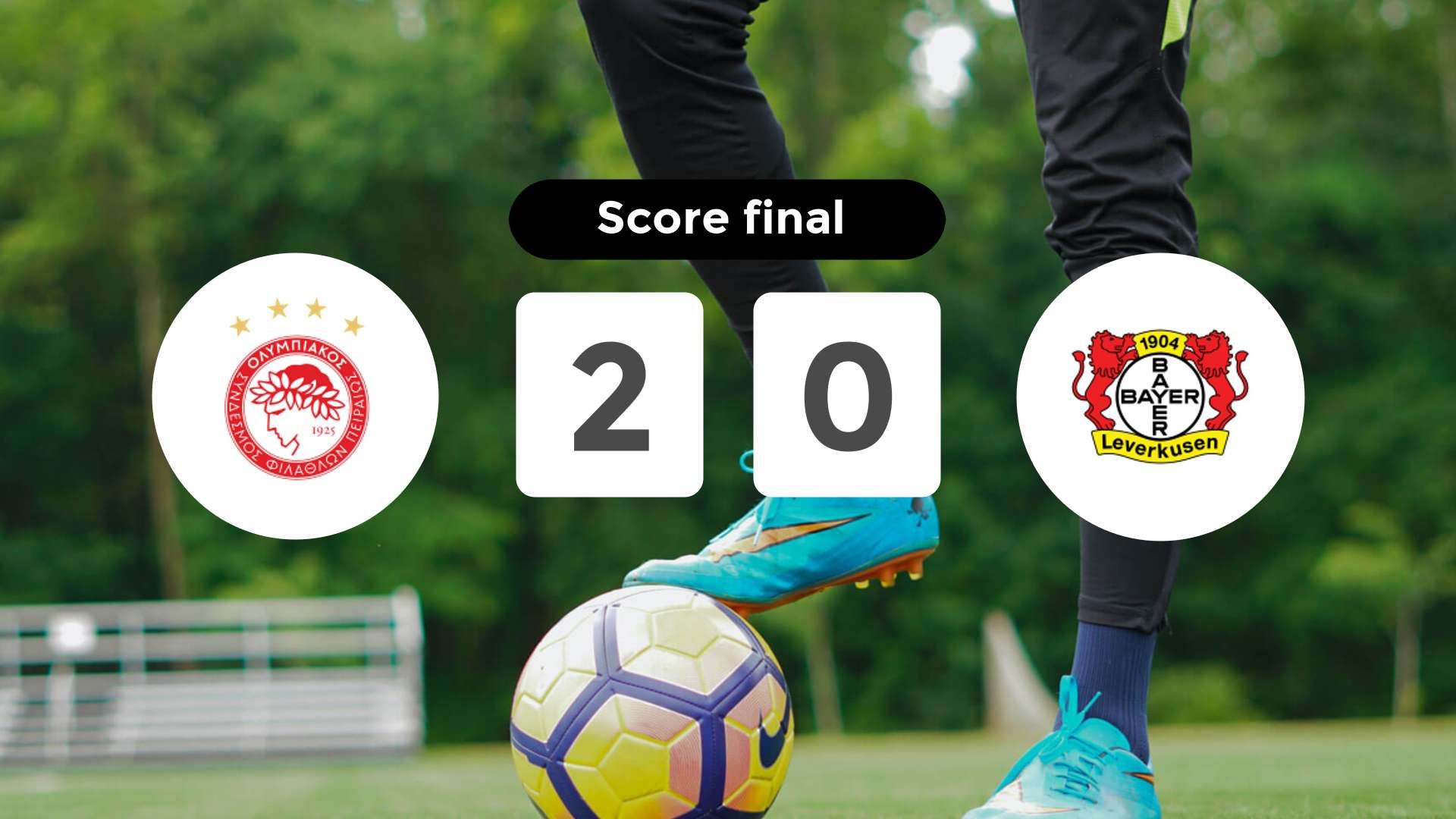 Résumé du match Olympiacos F.C. vs Bayer 04 Leverkusen du 20 janvier 2026