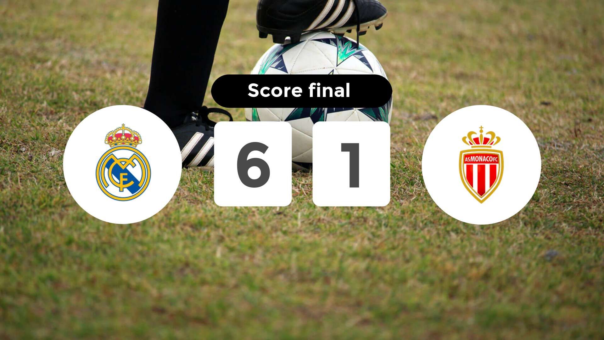 Résumé du match Real Madrid vs Monaco du 20 janvier 2026