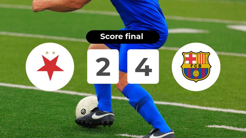 Résumé du match Slavia Praha vs FC Barcelona du 21 janvier 2026