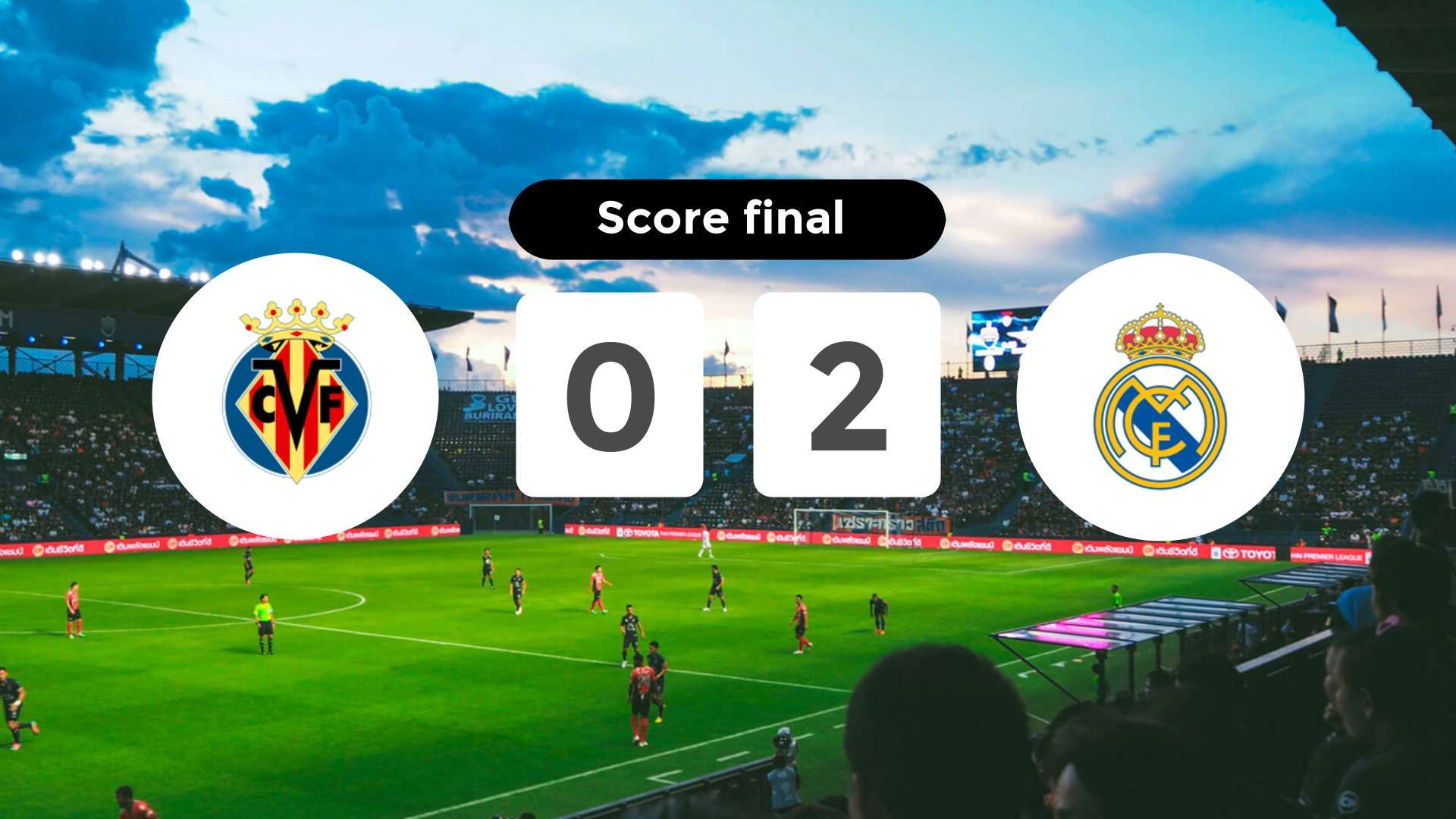 Résumé du match Villarreal vs Real Madrid du 24 janvier 2026