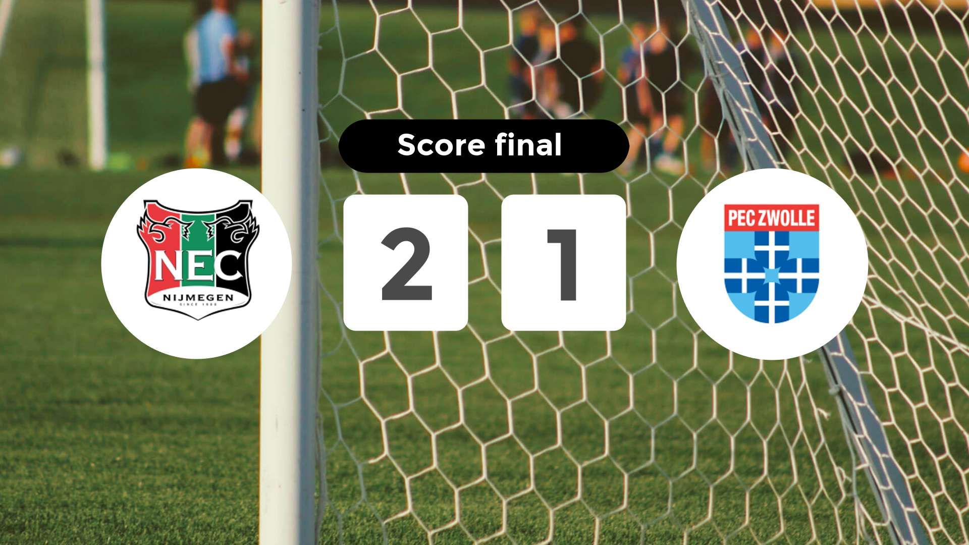 Résumé du match NEC Nijmegen vs PEC Zwolle du 24 janvier 2026