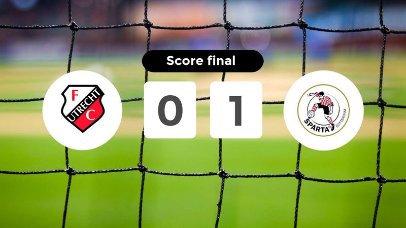 Résumé du match FC Utrecht vs Sparta Rotterdam du 25 janvier 2026