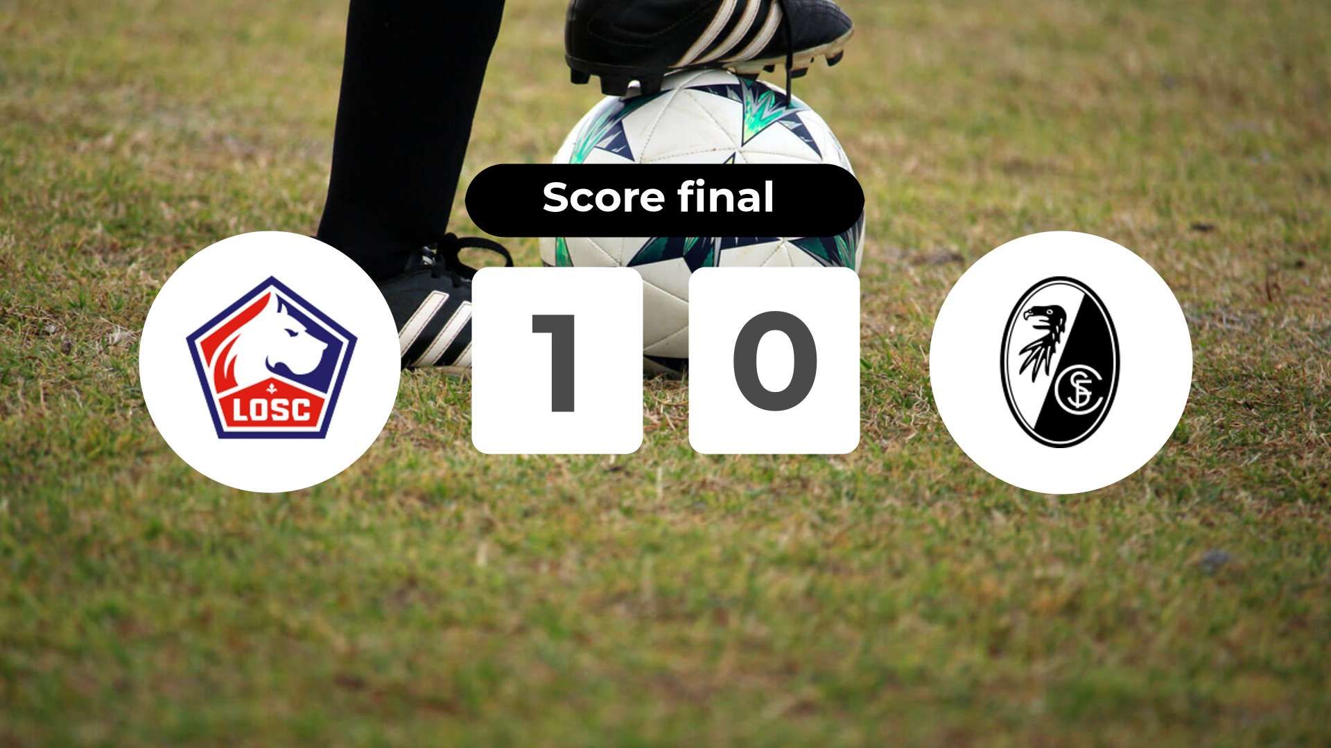 Résumé du match LOSC Lille vs SC Freiburg du 29 janvier 2026