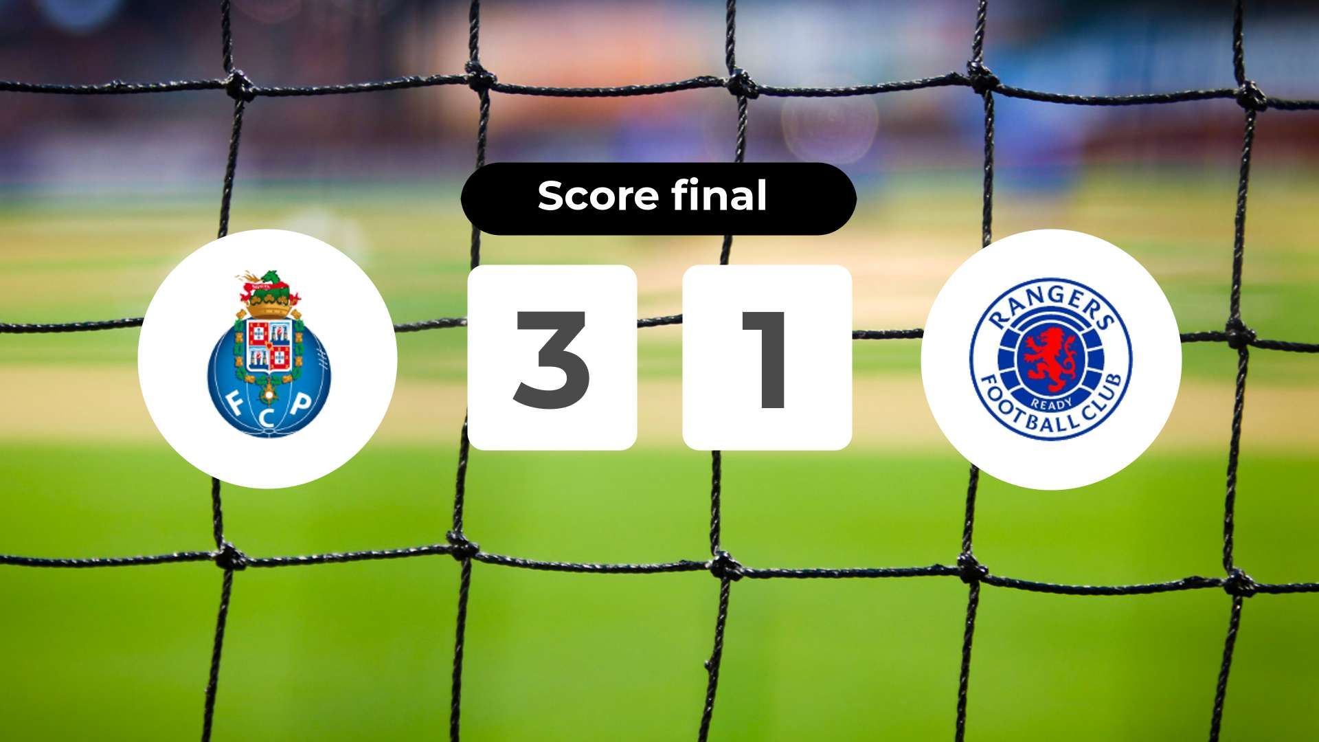 Résumé du match Porto vs Rangers du 29 janvier 2026