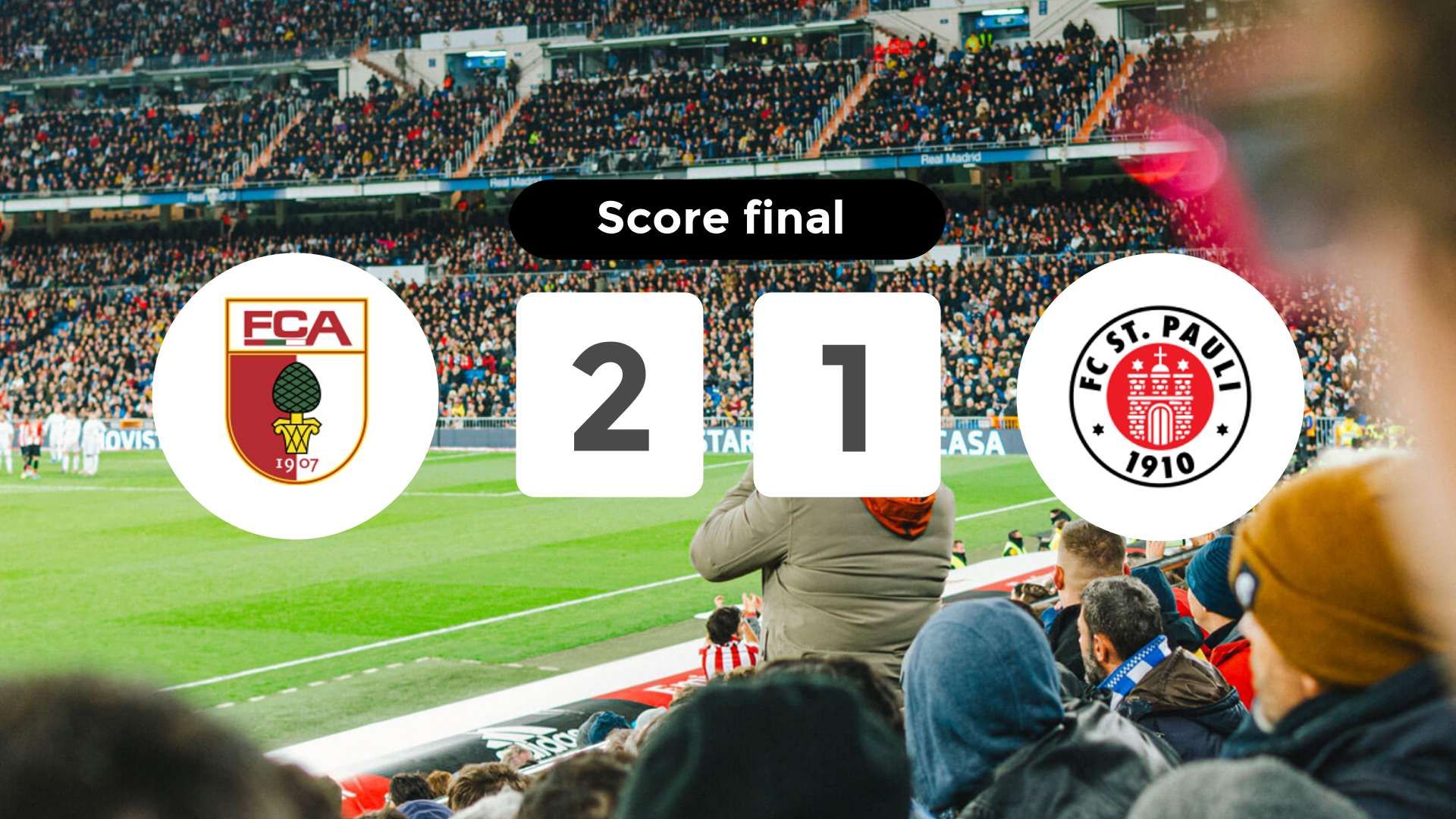 Résumé du match FC Augsburg vs St. Pauli du 31 janvier 2026