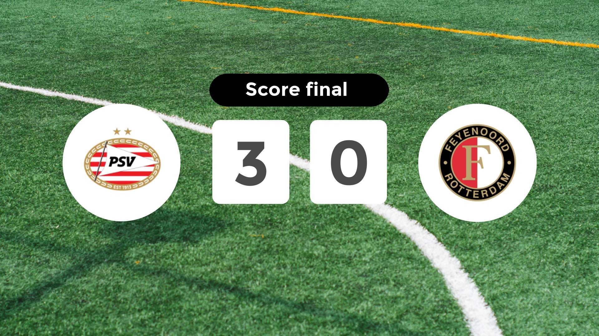Résumé du match PSV vs Feyenoord du 1 février 2026