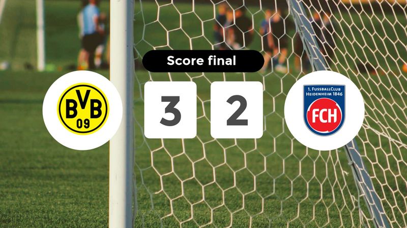 Résumé du match Borussia Dortmund vs Heidenheim du 1 février 2026