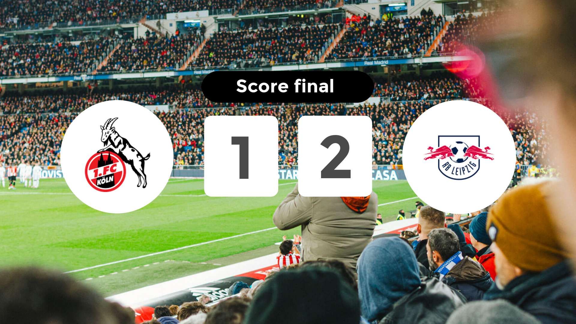 Résumé du match FC Köln vs RB Leipzig du 8 février 2026