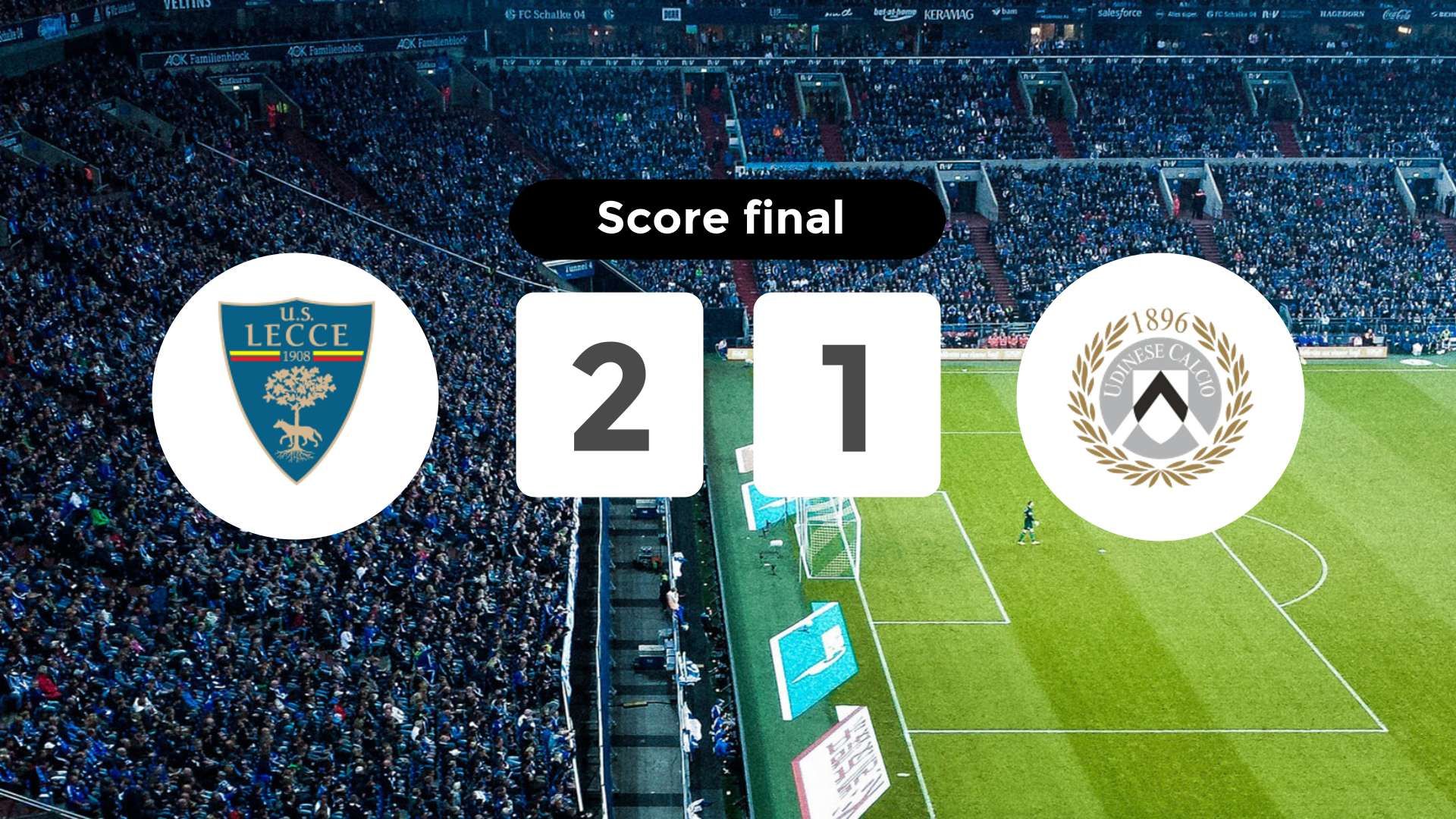 Résumé du match Lecce vs Udinese du 8 février 2026