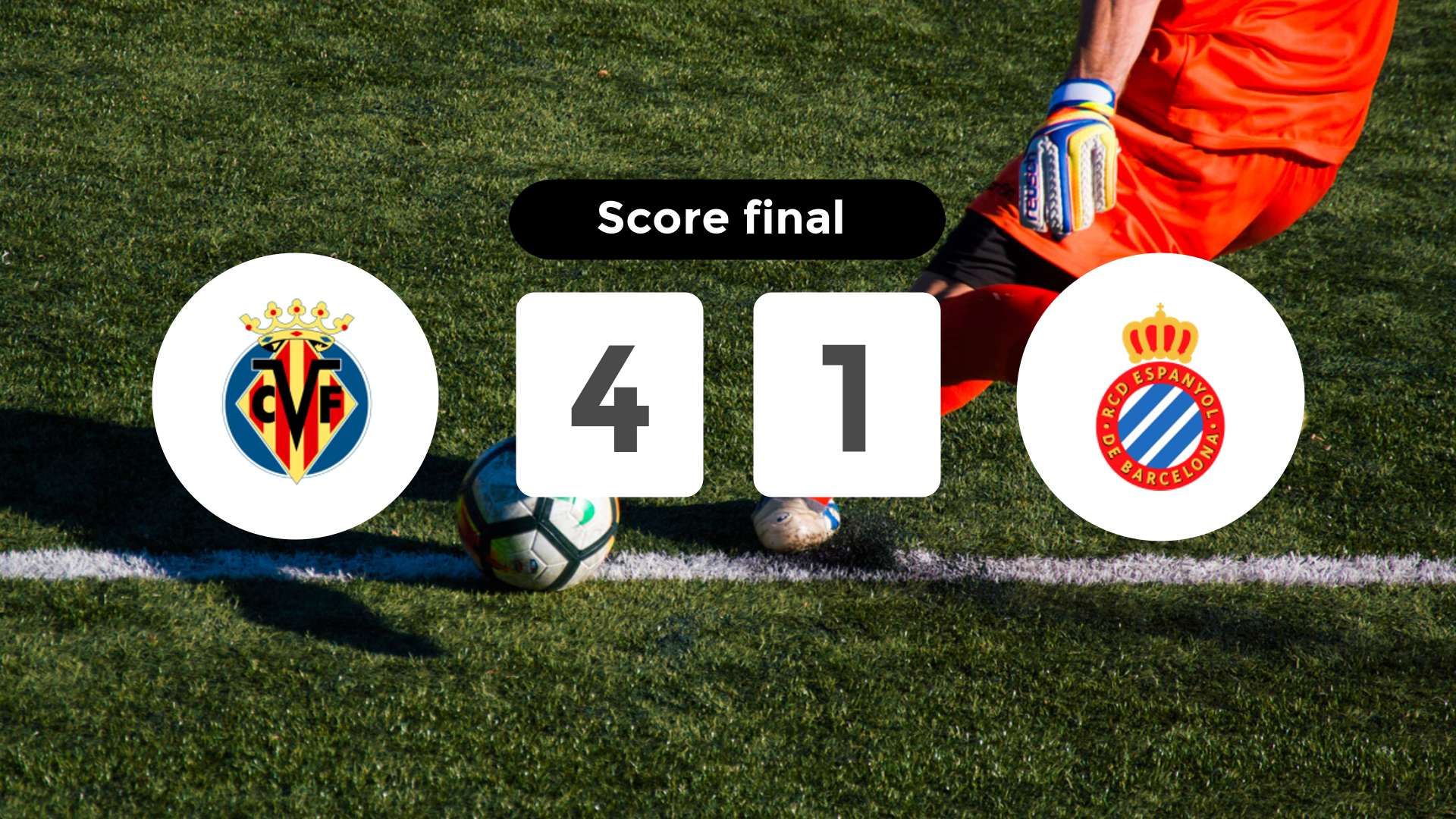 Résumé du match Villarreal vs Espanyol du 9 février 2026