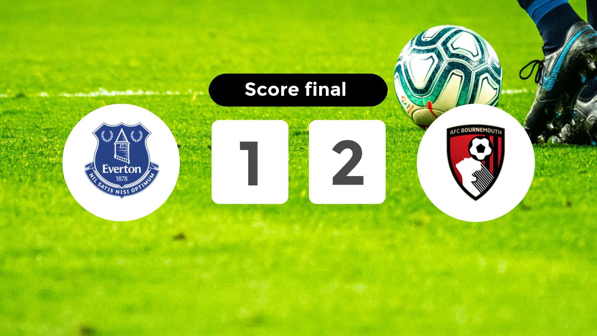 Résumé du match Everton vs AFC Bournemouth du 10 février 2026