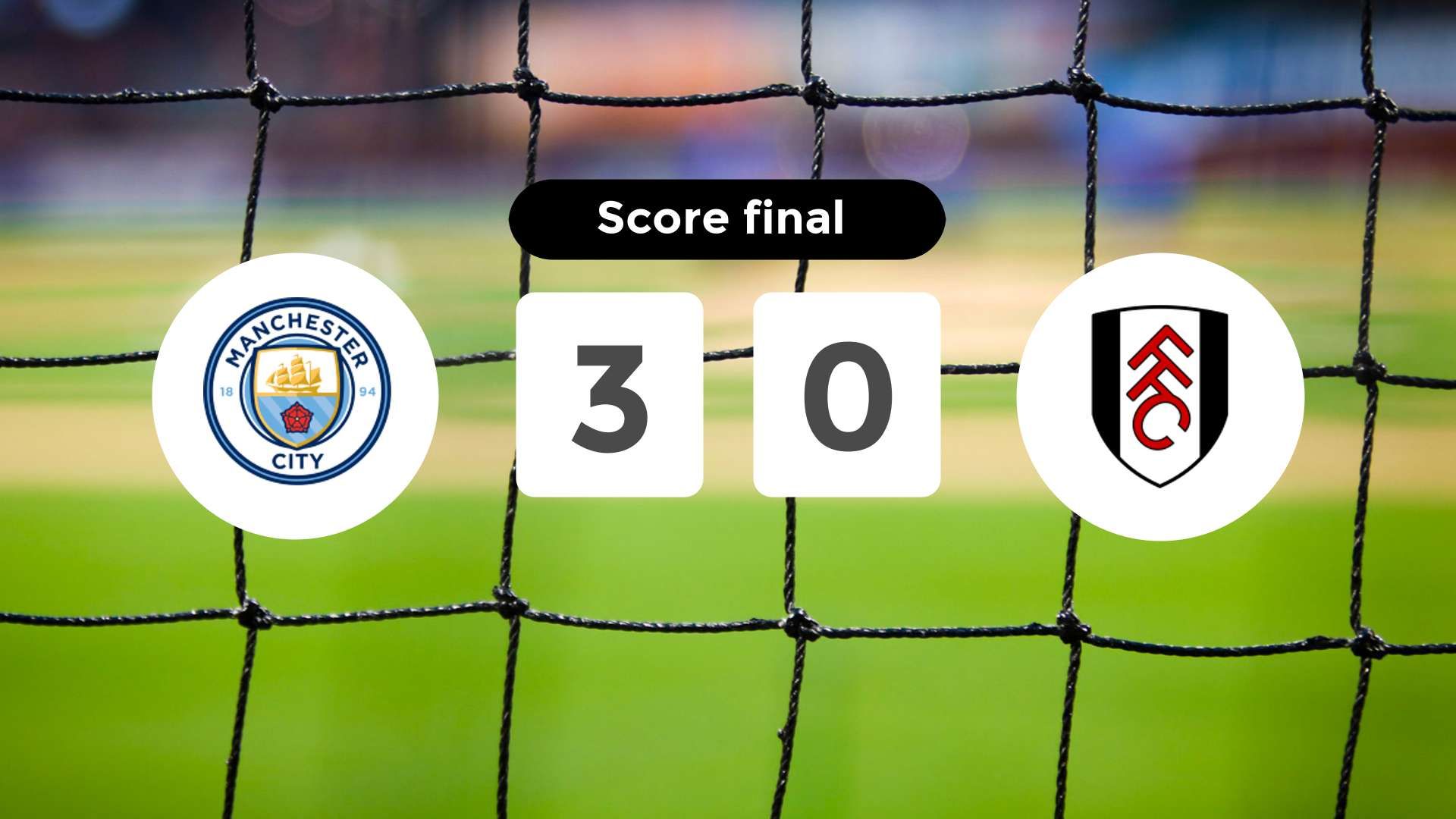 Résumé du match Manchester City vs Fulham du 11 février 2026