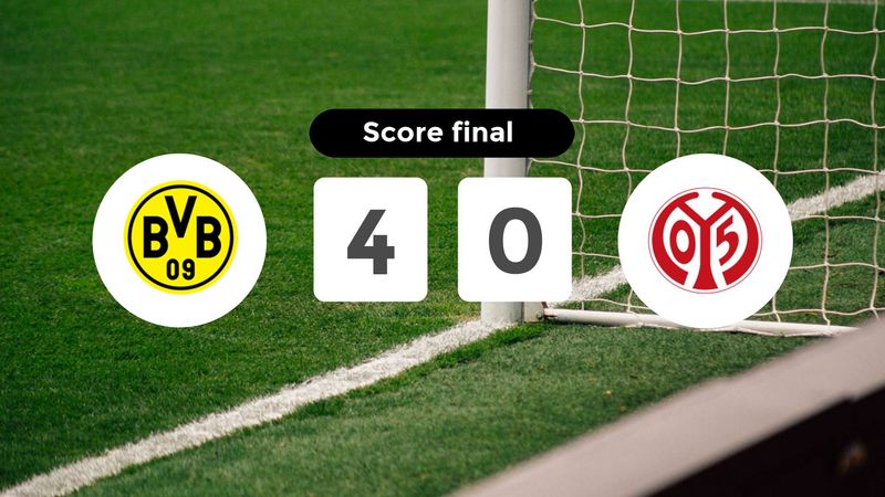 Résumé du match Borussia Dortmund vs FSV Mainz 05 du 13 février 2026