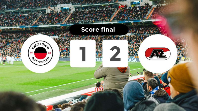 Résumé du match Excelsior vs AZ du 14 février 2026