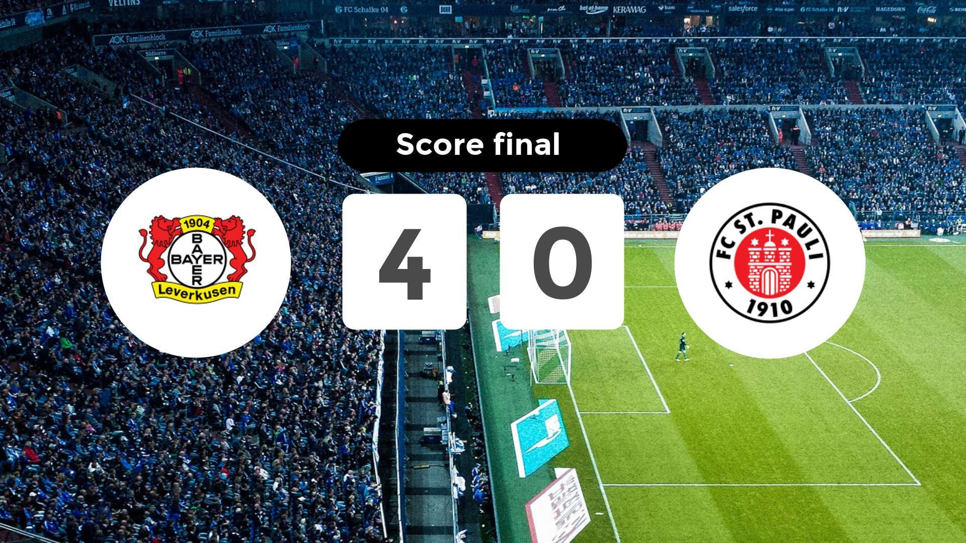 Résumé du match Bayer 04 Leverkusen vs St. Pauli du 14 février 2026