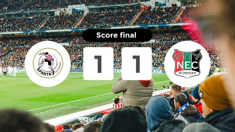 Résumé du match Sparta Rotterdam vs NEC Nijmegen du 17 février 2026