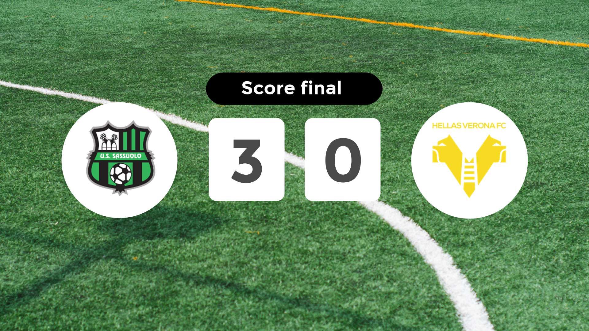 Résumé du match Sassuolo vs Hellas Verona du 20 février 2026