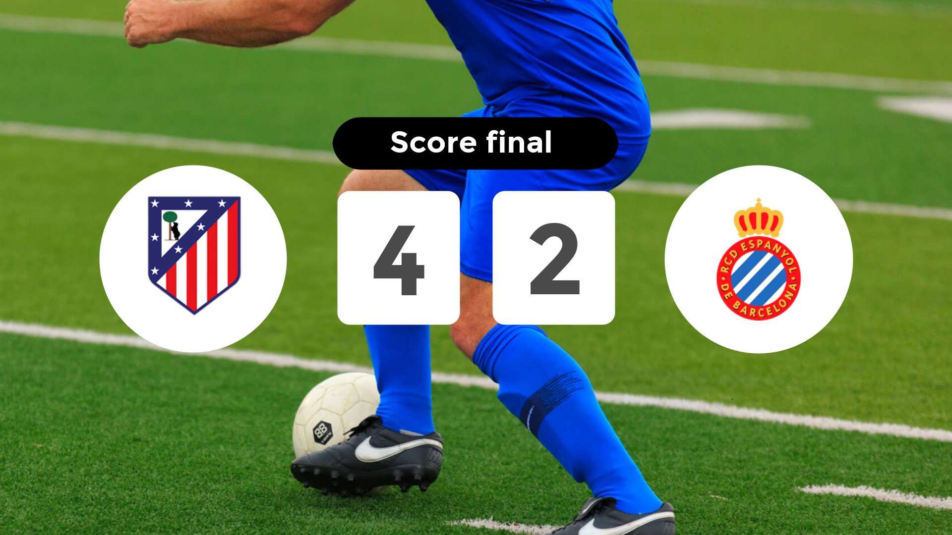 Résumé du match Atlético Madrid vs Espanyol du 21 février 2026