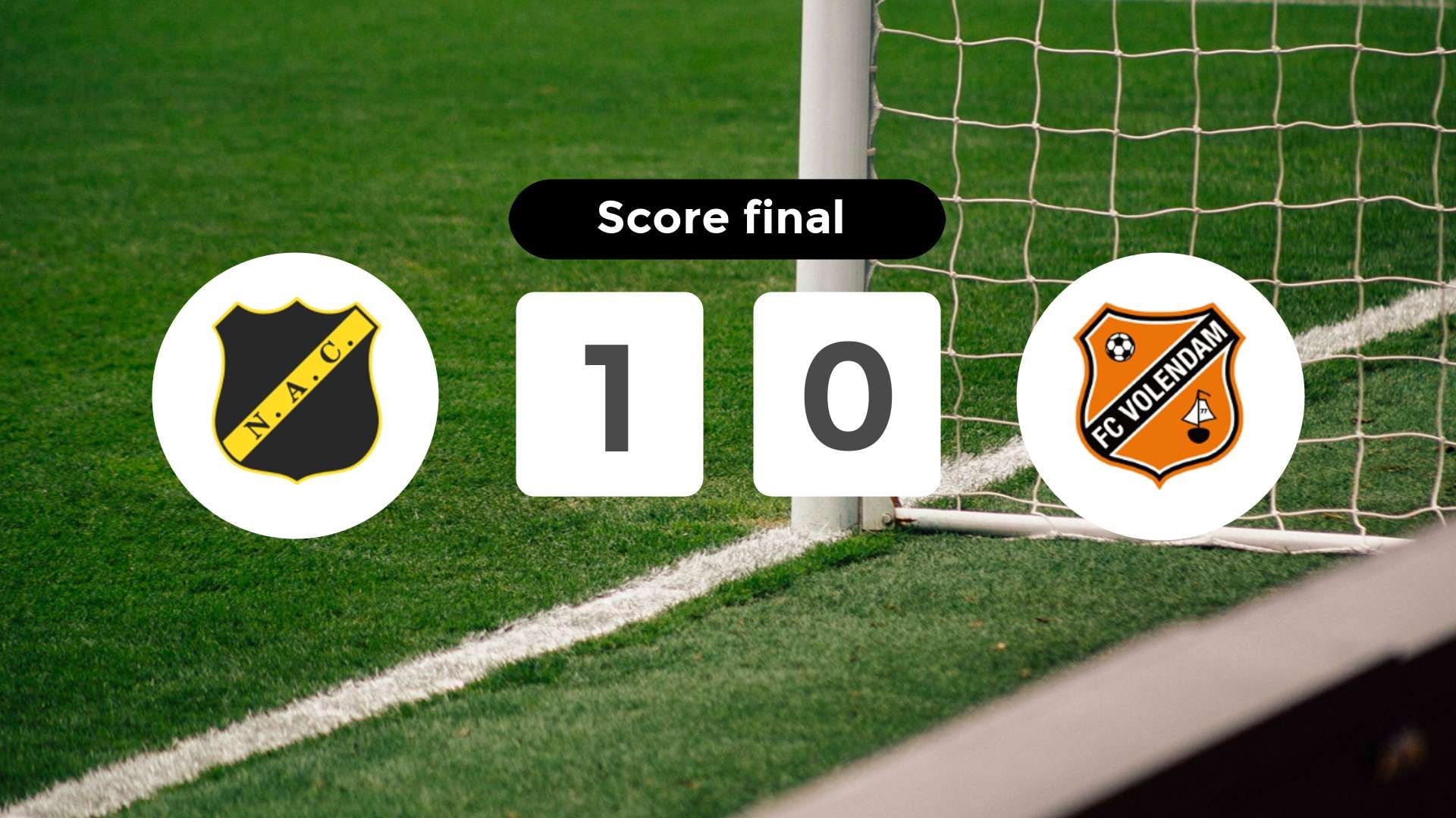 Résumé du match NAC Breda vs FC Volendam du 21 février 2026