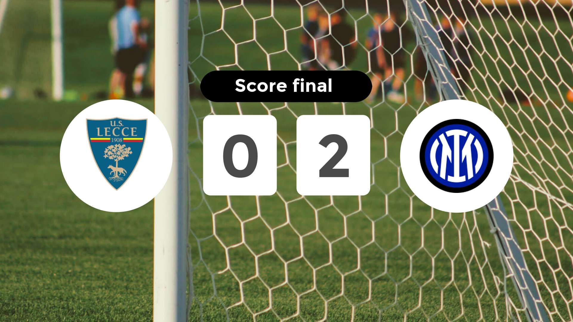 Résumé du match Lecce vs Inter du 21 février 2026