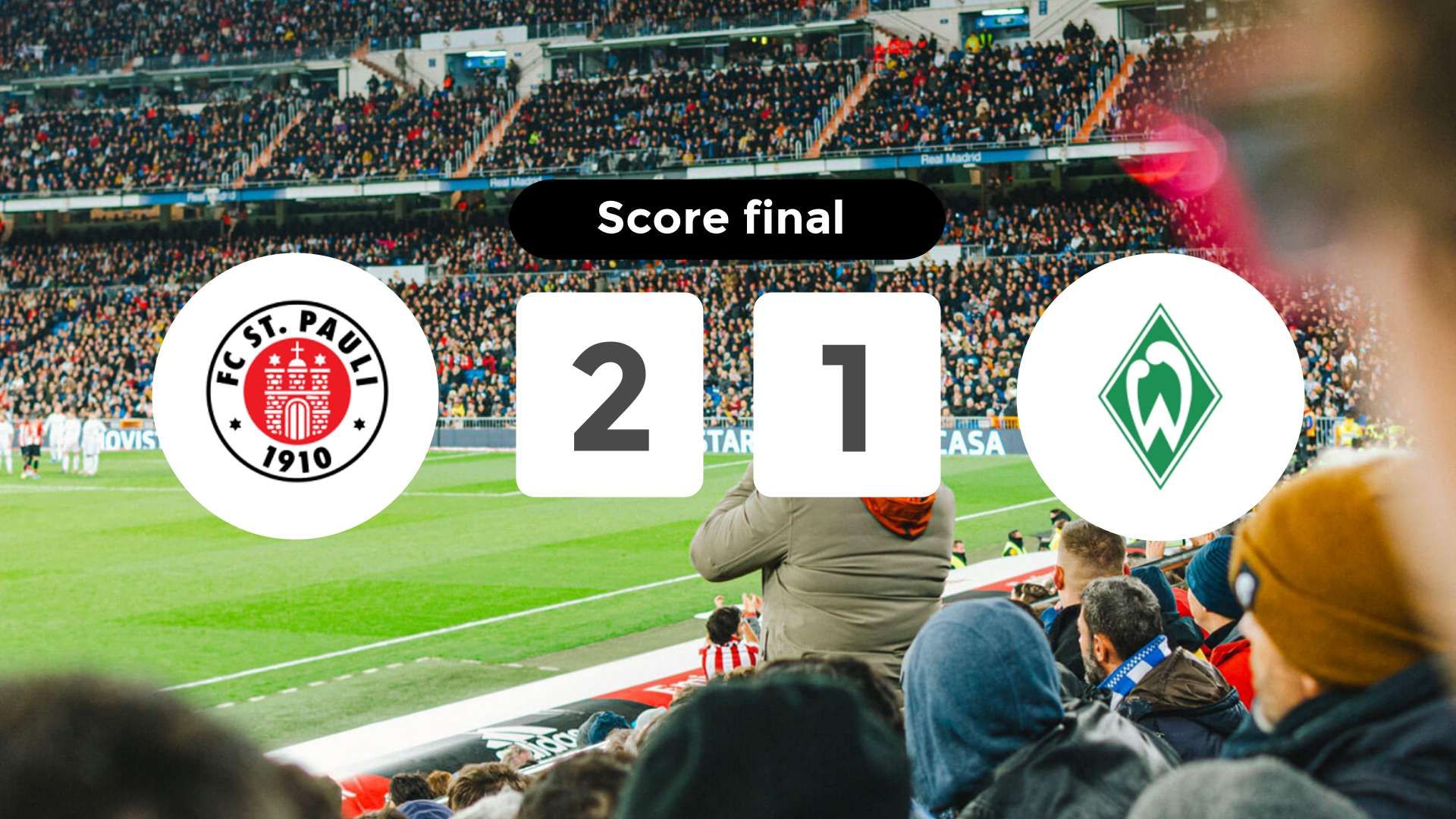 Résumé du match St. Pauli vs (F)erder Bremen du 22 février 2026