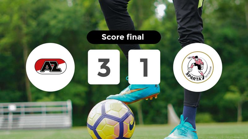 Résumé du match AZ vs Sparta Rotterdam du 22 février 2026