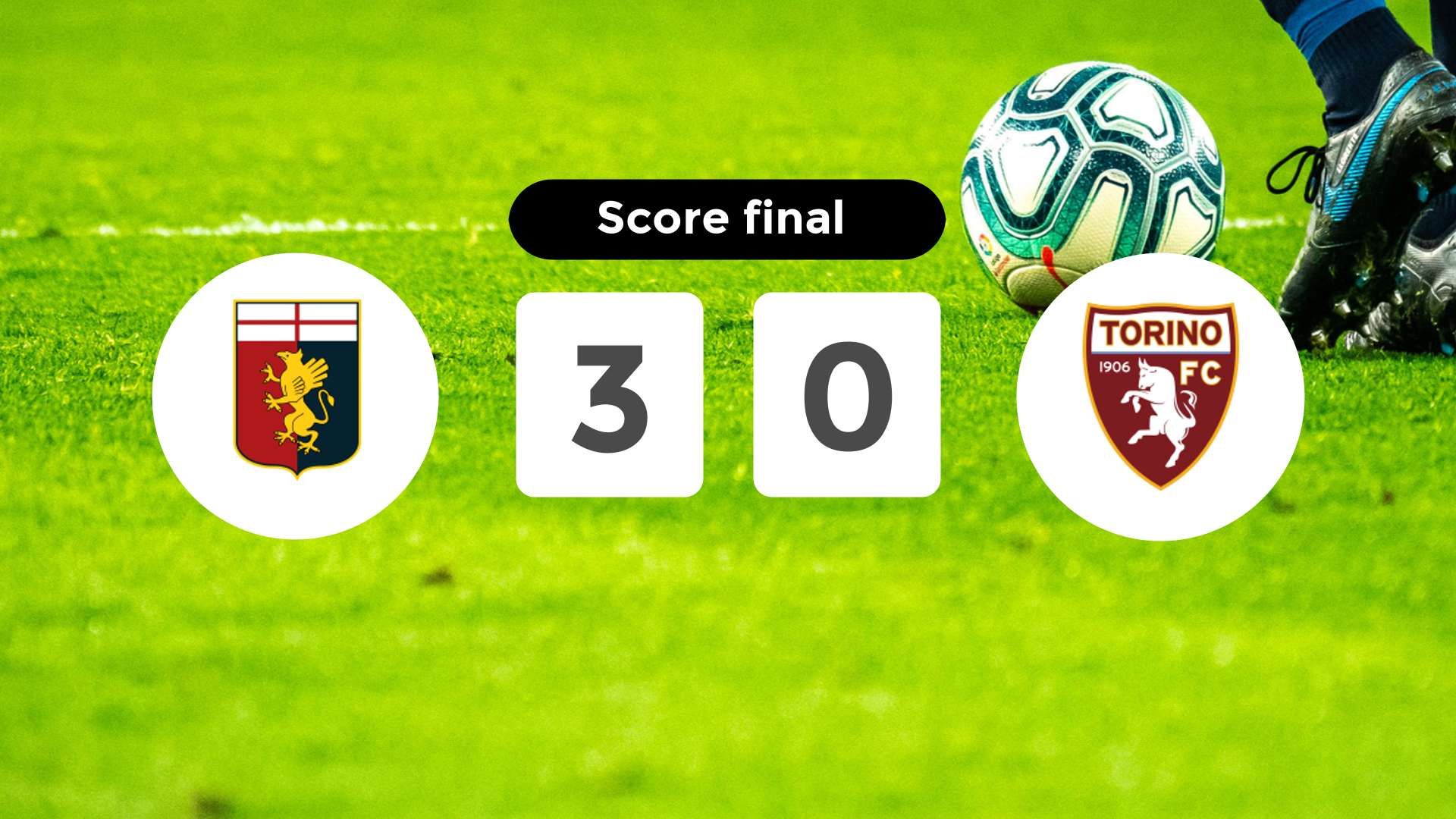 Résumé du match Genoa vs Torino du 22 février 2026
