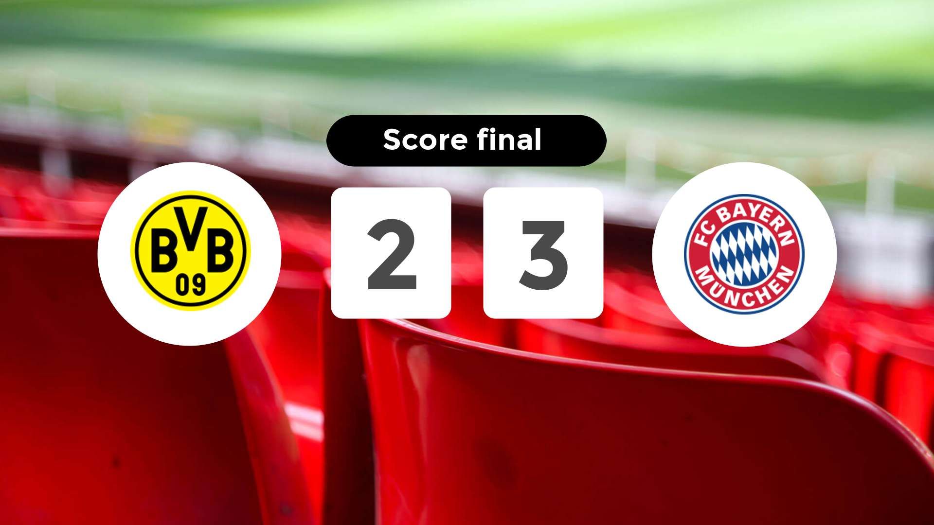Résumé du match Borussia Dortmund vs FC Bayern München du 28 février 2026