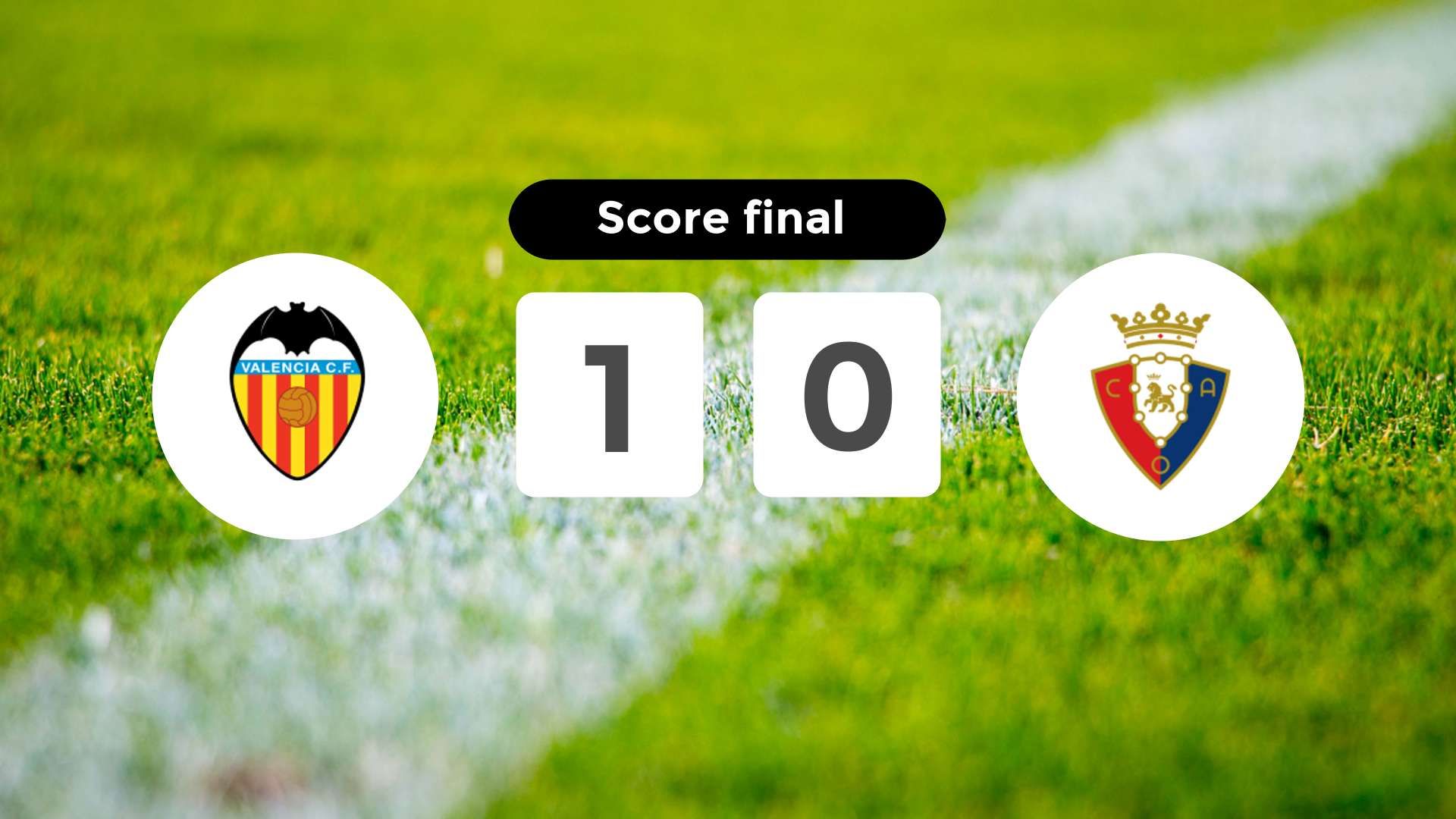 Résumé du match Valencia vs Osasuna du 1 mars 2026