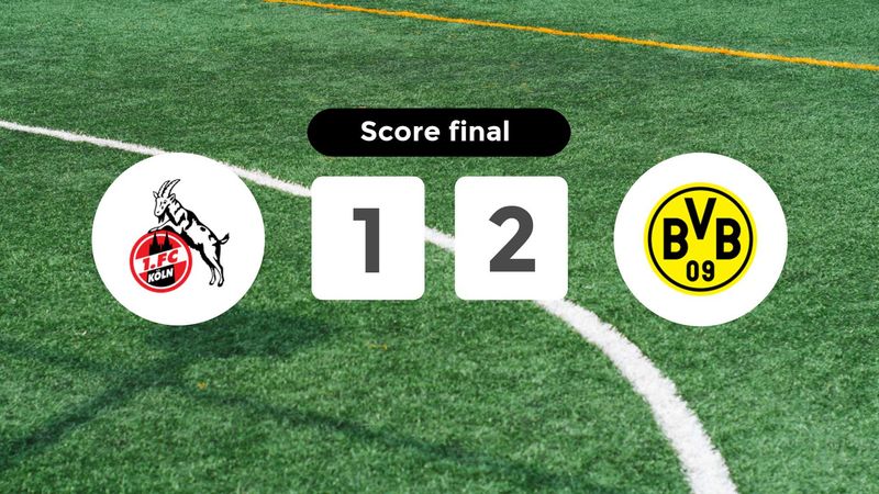 Résumé du match FC Köln vs Borussia Dortmund du 7 mars 2026