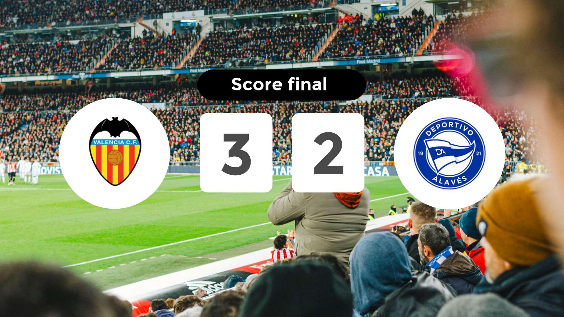 Résumé du match Valencia vs Deportivo Alavés du 8 mars 2026