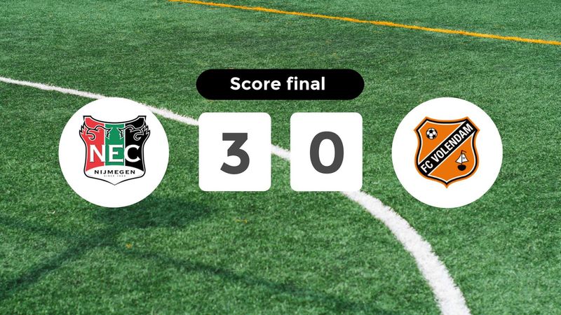 Résumé du match NEC Nijmegen vs FC Volendam du 8 mars 2026