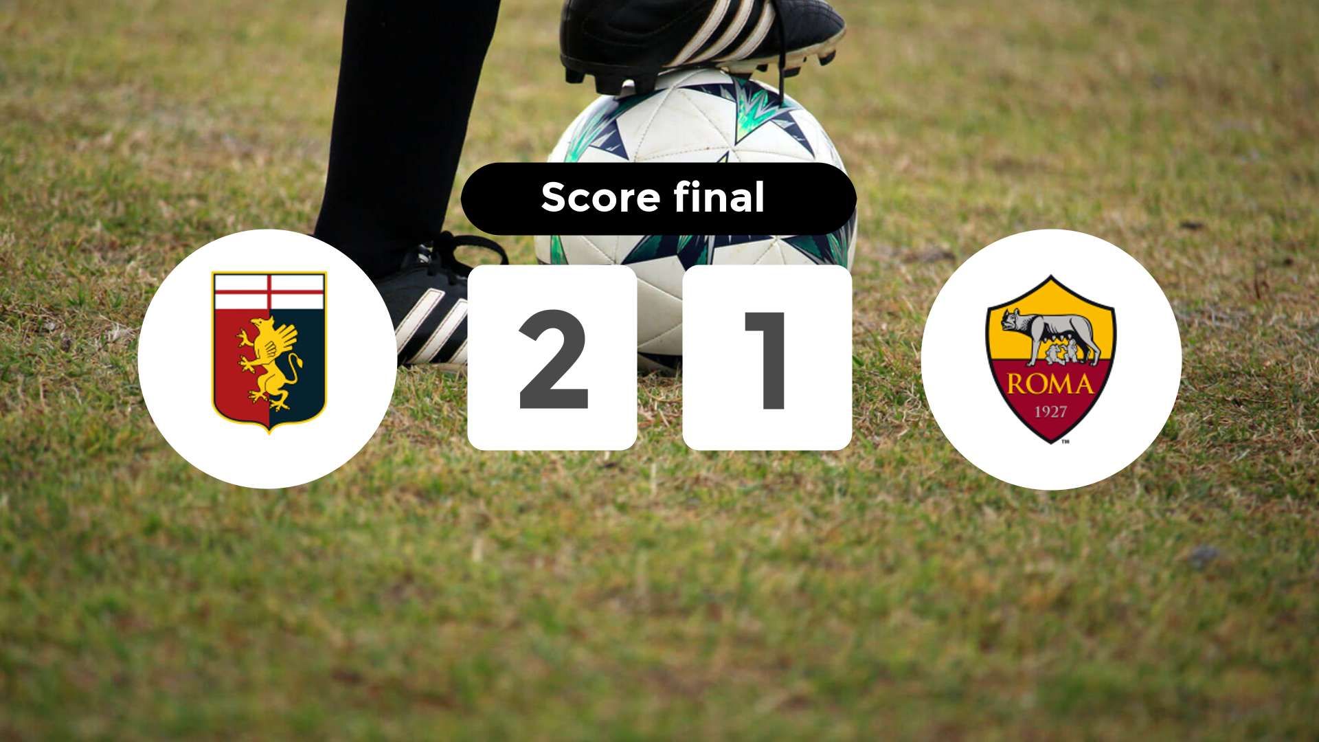 Résumé du match Genoa vs Roma du 8 mars 2026